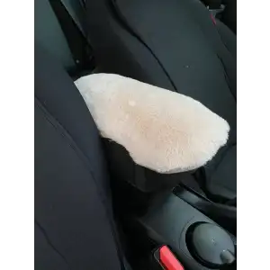 AsilTech Yumuşak Peluş Kol Dayama Kolçak Minderi Bej