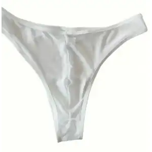 Giyim Erkek  Biyeli Beyaz Transparan Brazillian Slip
