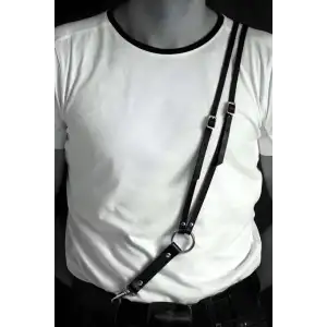 Giyim Erkek Omuzdan Askılı Göğüs Harness - Brfm98