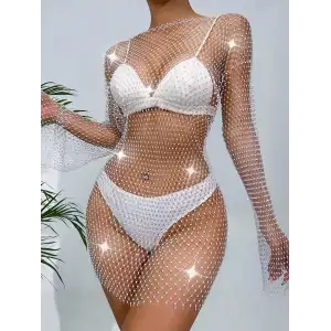 Giyim Mini Elbise Kollu