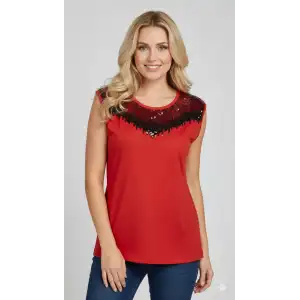 Giyim Şahinler Pullu Sıfır Kollu Atlet B201