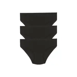 Kız Çocuk 3lü Siyah Külot