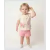 1/3 Yaş Kelebek Baskılı Simli Çocuk Takımı