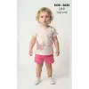 1/3 Yaş Kelebek Baskılı Simli Çocuk Takımı