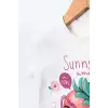 1/5 Yaş Çilek Baskılı Basic Tişörtlü Şortlu Çocuk Takımı