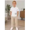 2/10 Yaş Müslin Gömlek Denim Pantolon Çocuk Takımı