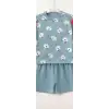 2/4 Yaş Papatya Baskılı Bebek Takımı