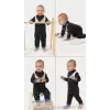 3/12 Ay Fularlı Bebek Tulumu