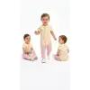 6/18 Ay Baskılı Zıbınlı Penye Bebek Takımı
