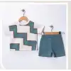 6/18 Ay Geometrik Baskılı Oversize Bebek Takımı