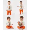 6/24 Ay Baskılı Basic Bebek Takımı