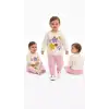 6/24 Ay Çiçek Baskılı Basic Bebek Takımı