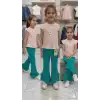 6-7-8 Yaş Kolyeli Full Likra Çocuk Takımı