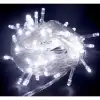 AsilTech 10m 100 Led Boncuk Lamba Beyaz Işık Şeffaf Kablo