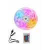 AsilTech 10M Şerit Led İç Mekan Renkli Rgb Şerit Led Kumandalı