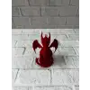 AsilTech 12 cm Kırmızı Ejderha Figürü Koleksiyonluk Dekoratif Biblo