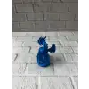 AsilTech 12 cm Mavi Ejderha Figürü Koleksiyonluk Dekoratif Biblo