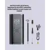 AsilTech 12V Uyumlu Çok İşlevli Akıllı Araç Lastik Pompası