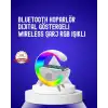 AsilTech 13 Renk Seçenekli Kablosuz Şarj Cihazlı LED Lamba
