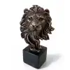 AsilTech 14x9 cm Polyester Aslan Büstü