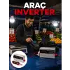 AsilTech 1500W Araç İnvertörü Güçlü Priz Çıkış