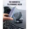 AsilTech 16 Mıknatıslı Araç Telefon Tutucu Kaymaz ve Güvenli