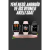 AsilTech 1.83 İnç Akıllı Saat Android ve İOS Uyumlu Çağrı Cevaplayabilen Adımsayar GPS Takibi