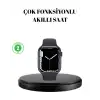 AsilTech 1.9 İnç Akıllı Saat – Bluetooth 5.0, Kablosuz Şarjlı, IP68 Su Geçirmez Akıllı Saat