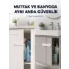 AsilTech 2li Dolap ve Çekmece Güvenlik Kilidi Seti