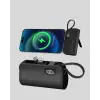 AsilTech 2000mAh Mini Powerbank Dahili Konektörlü PD 20W