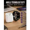AsilTech 2025 Model Akıllı Saat ve 2.Nesil TWS Bluetooth Kulaklık ANC Özelliği Amoled Ekran
