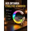 AsilTech 2025 Yeni Seri 15W Kablosuz Şarjlı LED Atmosfer Lambası