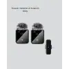 AsilTech 2’li Kablosuz Yaka Mikrofonu Type-C ve Lightning Uyumlu Profesyonel Set