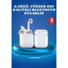 AsilTech 2.Nesil Yeni Model TWS Bluetooth Kulaklık Dokunmatik Kontrol Yüksek Ses Kaliteli Yeni Nesil