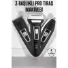 AsilTech 3 Başlıklı Profesyonel Tıraş Makinesi