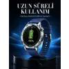AsilTech 3 Değiştirilebilir Kordonlu Suya Dayanıklı Bluetooth Akıllı Saat