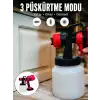 AsilTech 3 Farklı Püskürtme Modu ile Homojen Boya Dağılımı