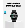 AsilTech 3 Kordonlu AMOLED Akıllı Saat – Sağlık Takipli