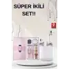 AsilTech 3 Kordonlu Dokunmatik Ekran Akıllı Saat ve 2.Nesil Kablosuz Bluetooth Kulaklık ANC/ENC