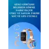 AsilTech 3 Kordonlu Dokunmatik Ekran Akıllı Saat ve 2.Nesil Kablosuz Bluetooth Kulaklık ANC/ENC