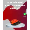 AsilTech 3 Metre Kablolu 4’lü Kırmızı Priz Makara