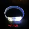 AsilTech 3 Modlu Pilli LED Işıklı Esnek Parti Bilekliği Beyaz