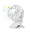 AsilTech 3 Modlu USB Şarjlı Klipsli Taşınabilir Sessiz Fan