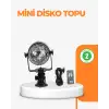 AsilTech 3 Renk 7 Mod Döner Disko Topu Işık