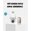 AsilTech 360 Derece Dönebilen Akıllı Duylu Kamera – PTZ, Uzaktan Kontrol, Hareket Algılama
