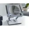 AsilTech 360 Derece Dönebilen Yükseltilmiş Masaüstü Ayarlanabilir Metal Tablet Standı