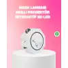 AsilTech 360° Döndürülebilir Yıldızlı Gökyüzü Projeksiyon Gece Lambası