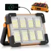 AsilTech 3600mAh Pil 4 Seviyeli Şarjlı Standlı LED
