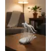 AsilTech 3D El İnsan Figürü Beyaz Modern Sanatsal Dekoratif Biblo
