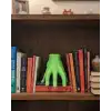 AsilTech 3D Modern Yeşil El Heykeli 27x22 cm Raf ve Konsol Üstü Dekor